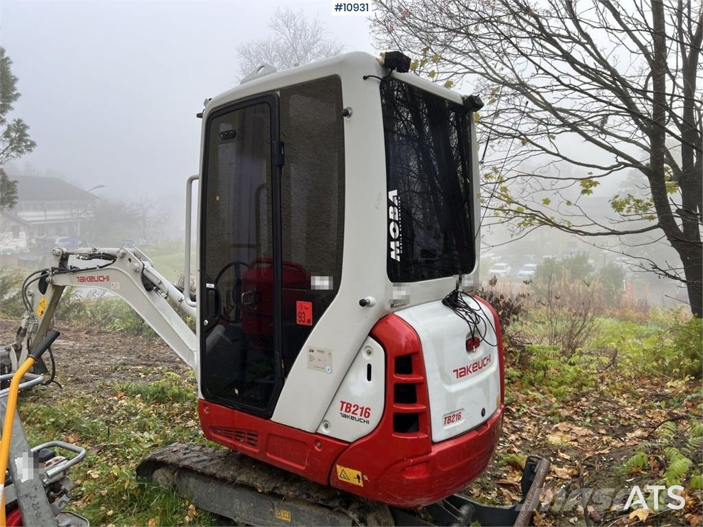 Takeuchi TB216 Miniescavatori