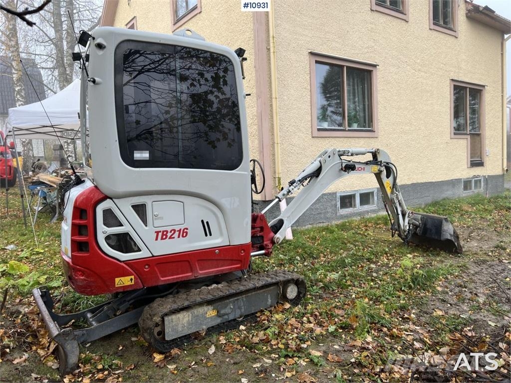 Takeuchi TB216 Miniescavatori