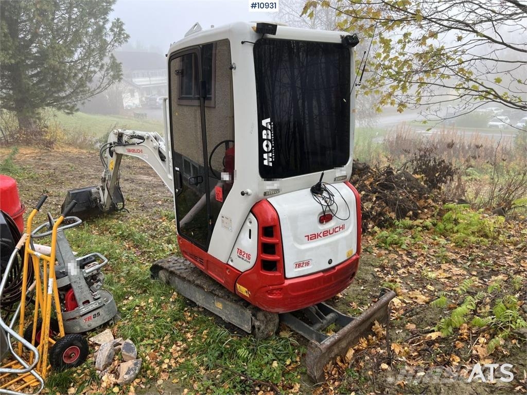 Takeuchi TB216 Miniescavatori