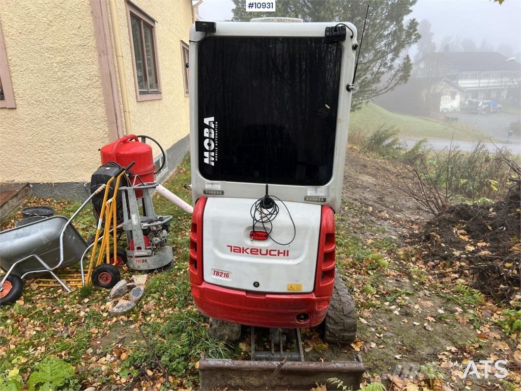 Takeuchi TB216 Miniescavatori