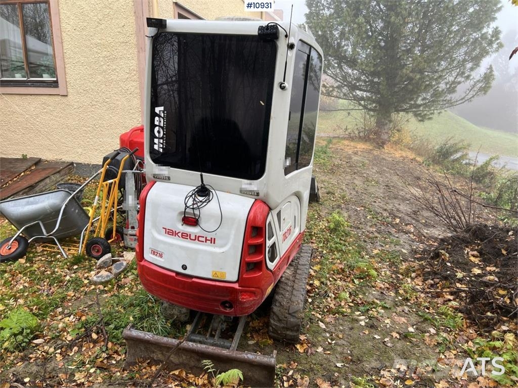 Takeuchi TB216 Miniescavatori