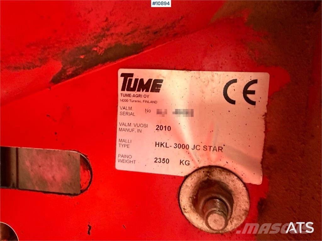 Tume HKL 3000 JC Star Seeder Külvikud