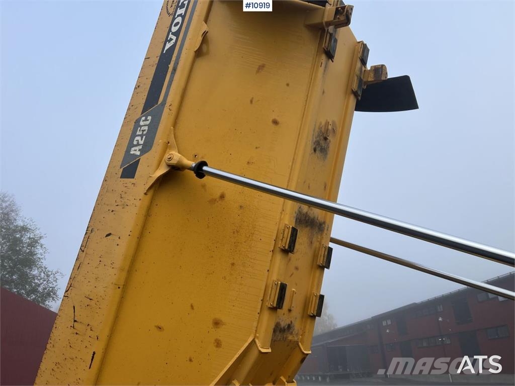 Volvo A25C Dumper (VIDEO) Site dumpers