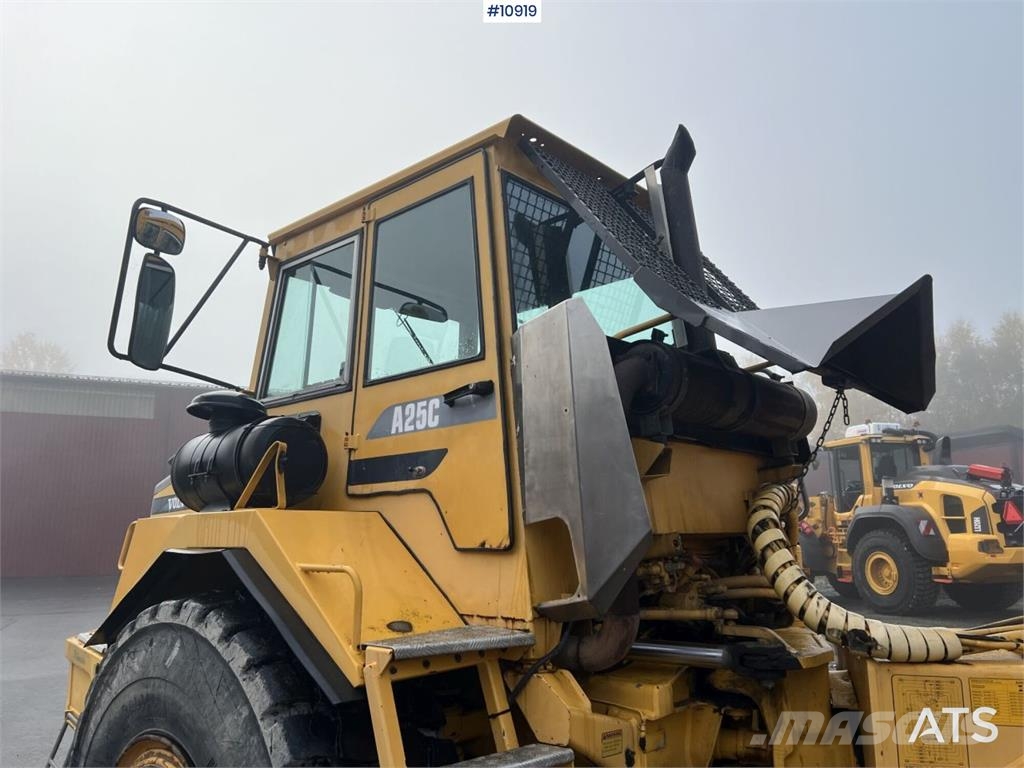 Volvo A25C Dumper (VIDEO) Site dumpers