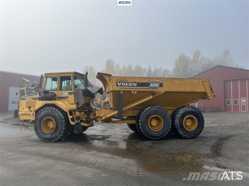 Volvo A25C Dumper (VIDEO) Site dumpers