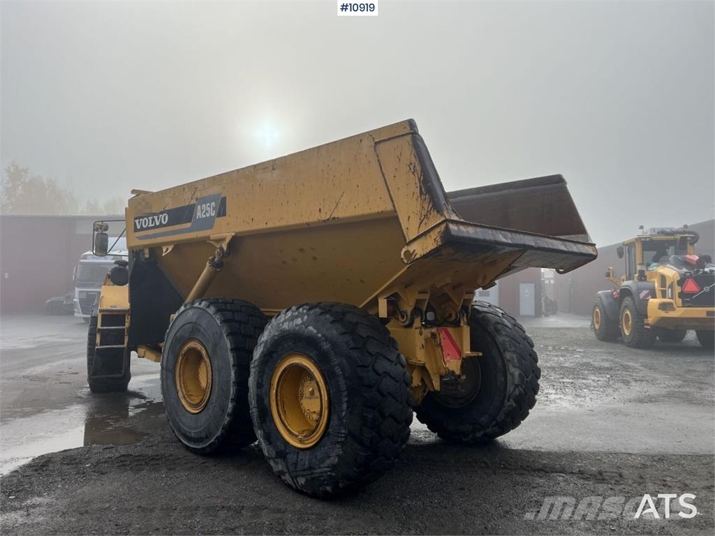 Volvo A25C Dumper (VIDEO) Site dumpers