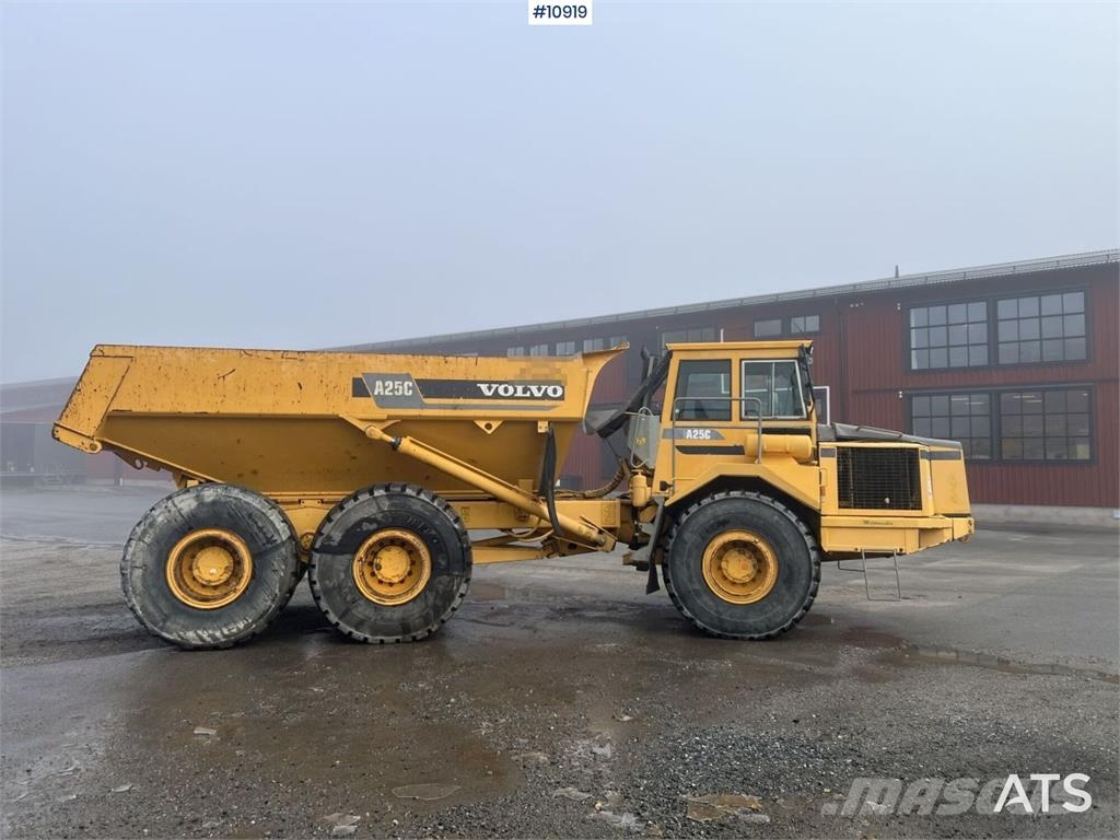 Volvo A25C Dumper (VIDEO) Site dumpers