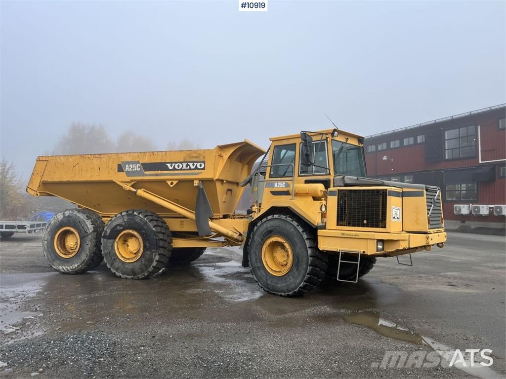 Volvo A25C Dumper (VIDEO) Site dumpers