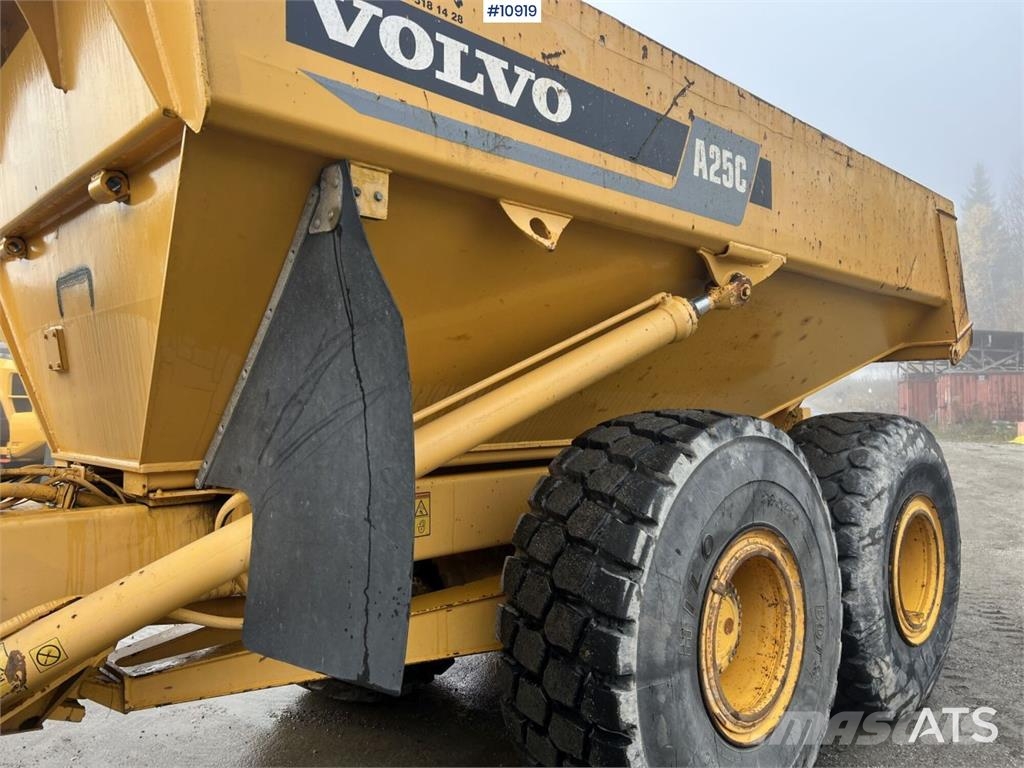 Volvo A25C Dumper (VIDEO) Site dumpers