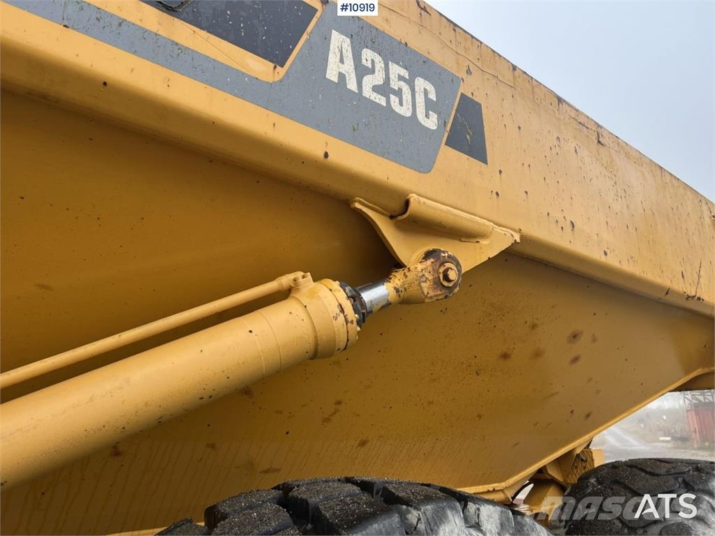 Volvo A25C Dumper (VIDEO) Site dumpers