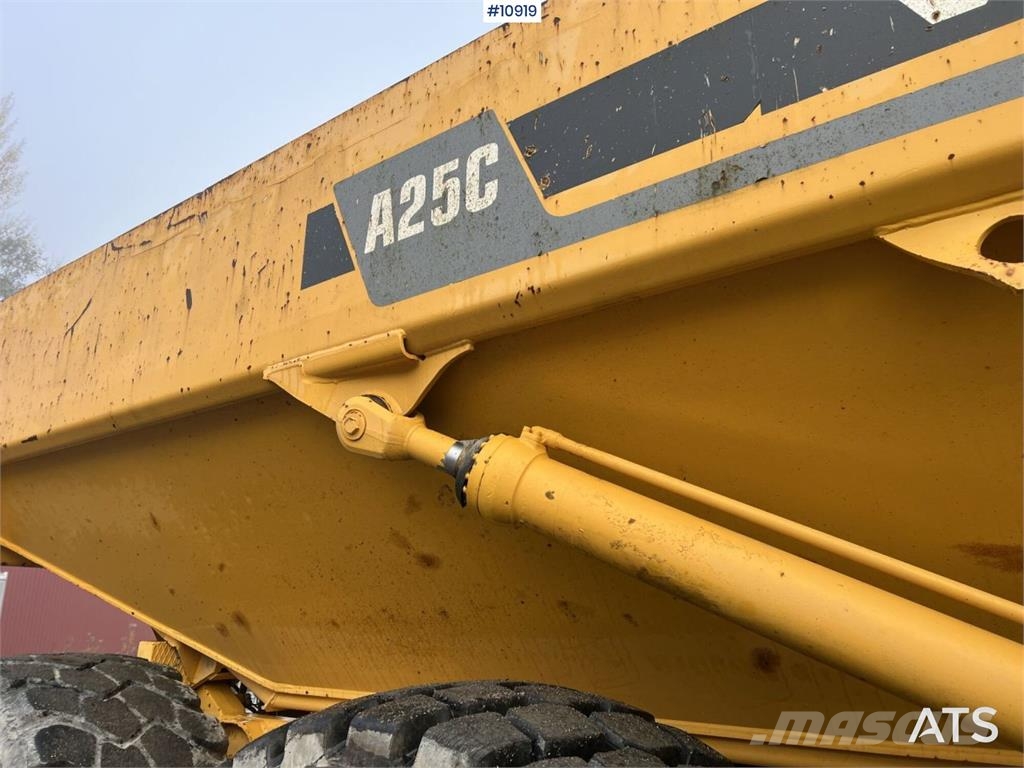 Volvo A25C Dumper (VIDEO) Site dumpers