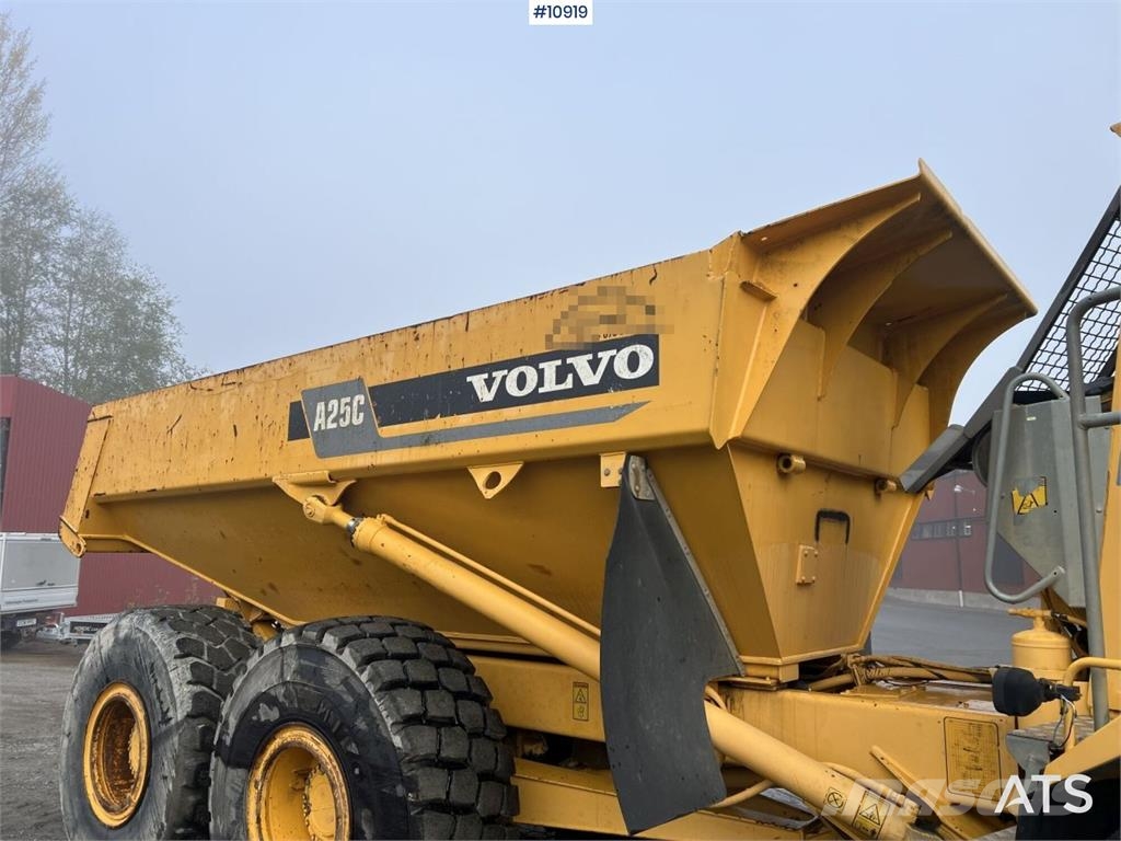 Volvo A25C Dumper (VIDEO) Site dumpers