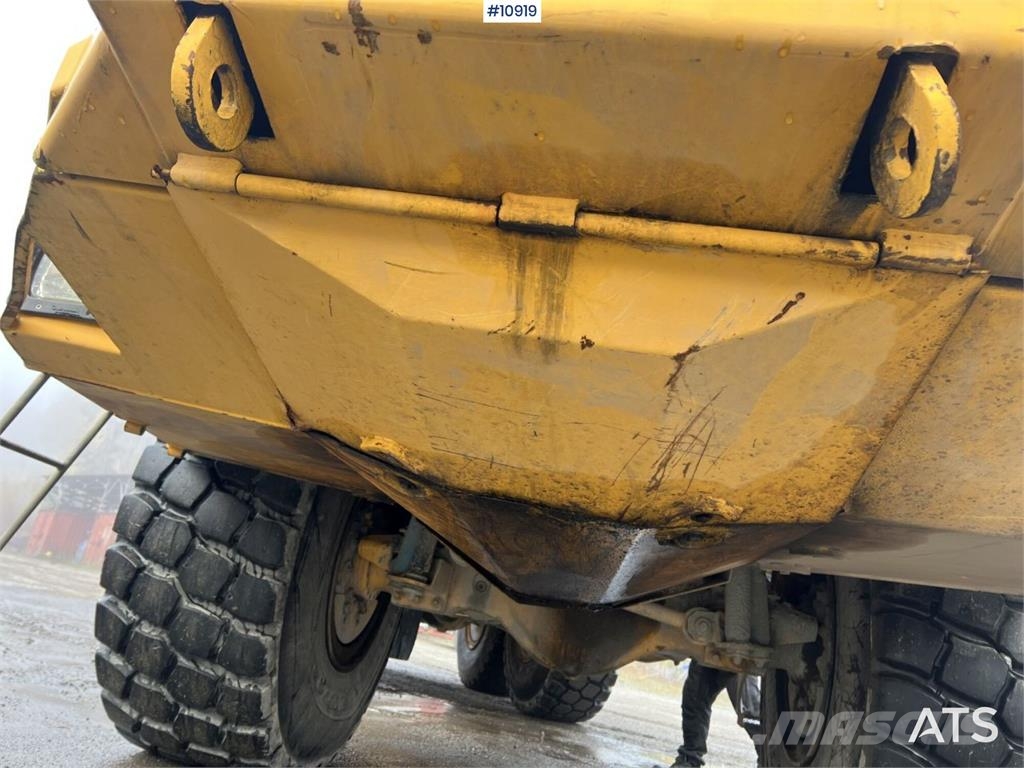 Volvo A25C Dumper (VIDEO) Site dumpers