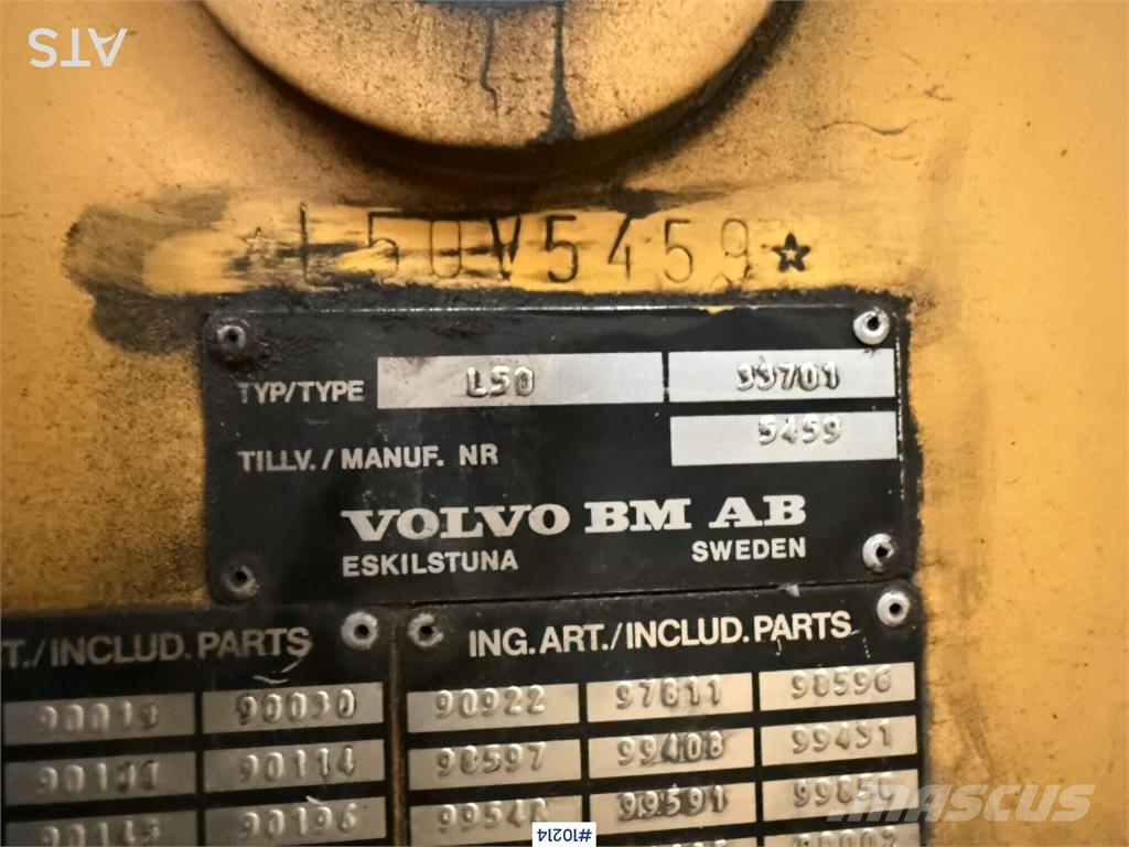 Volvo BM L50 Læssemaskiner på hjul