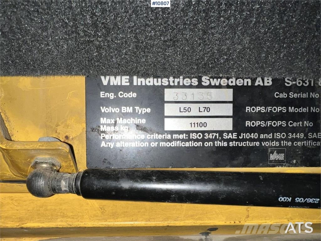 Volvo BM L70 Wielladers