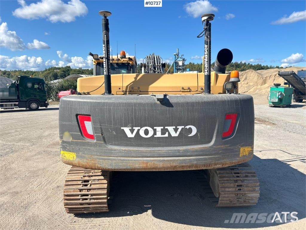 Volvo EC 250 DL Tracked Excavator (VIDEO) حفارات زحافة