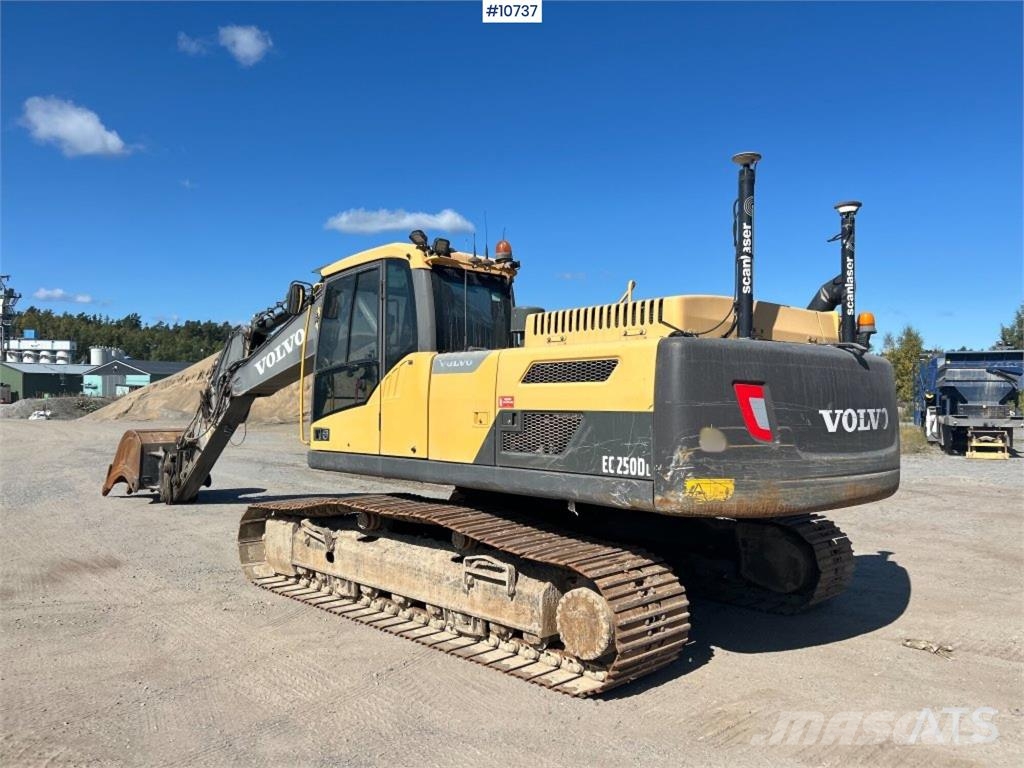 Volvo EC 250 DL Tracked Excavator (VIDEO) حفارات زحافة