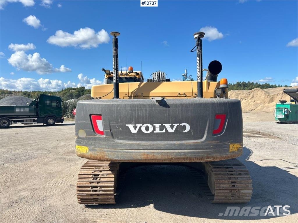 Volvo EC 250 DL Tracked Excavator (VIDEO) حفارات زحافة
