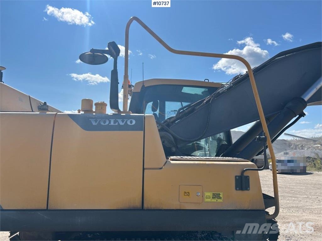 Volvo EC 250 DL Tracked Excavator (VIDEO) حفارات زحافة