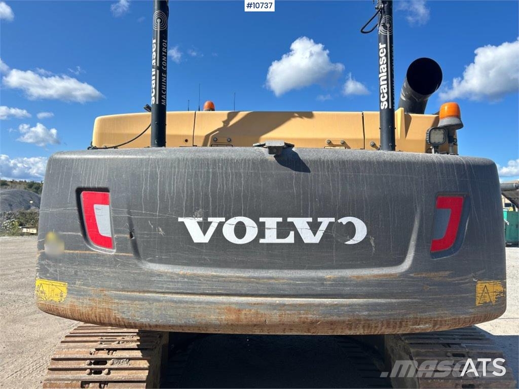 Volvo EC 250 DL Tracked Excavator (VIDEO) حفارات زحافة