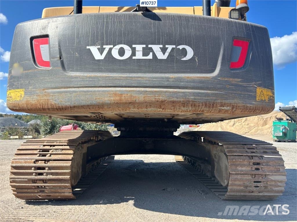 Volvo EC 250 DL Tracked Excavator (VIDEO) حفارات زحافة