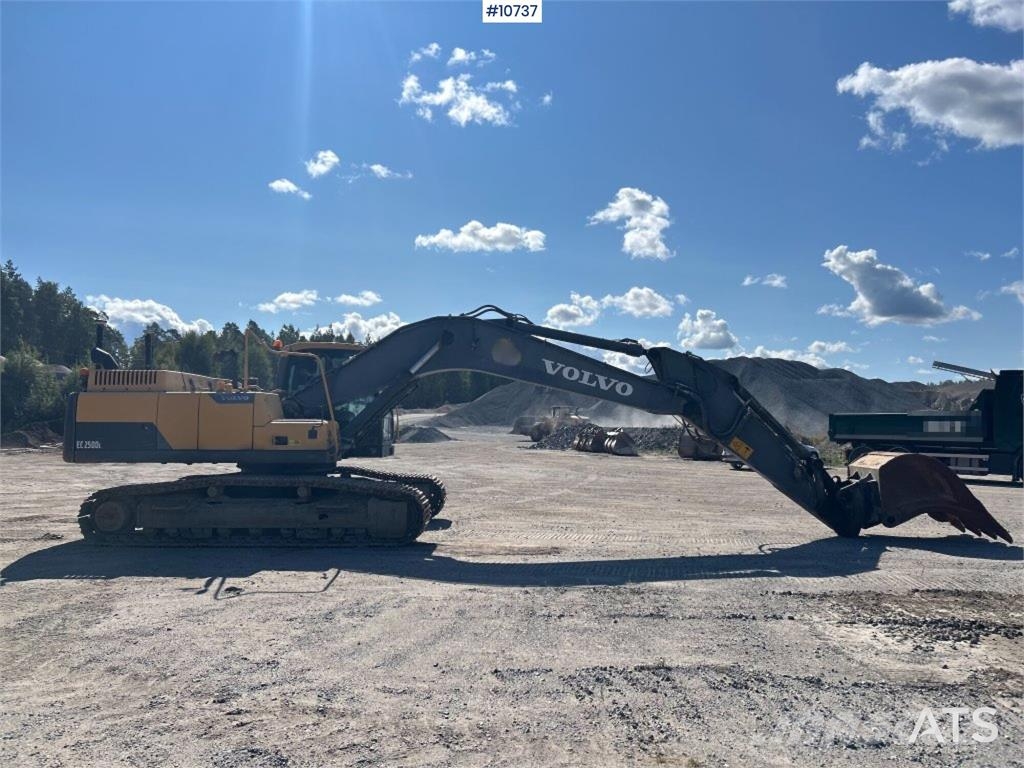 Volvo EC 250 DL Tracked Excavator (VIDEO) حفارات زحافة