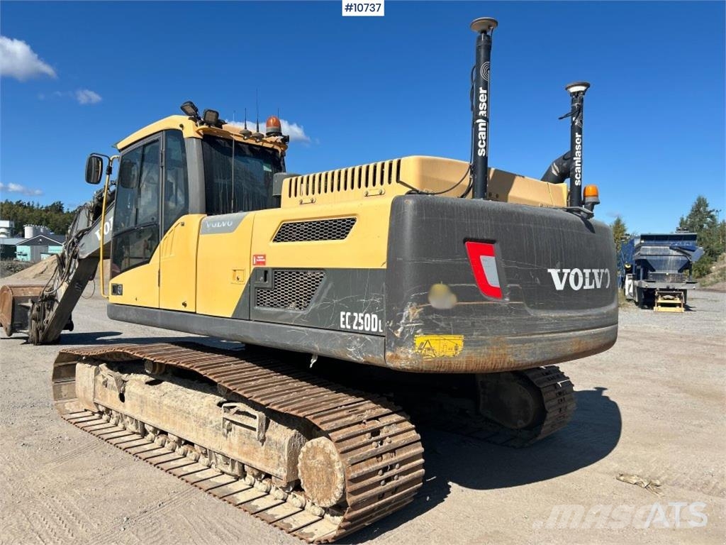 Volvo EC 250 DL Tracked Excavator (VIDEO) حفارات زحافة