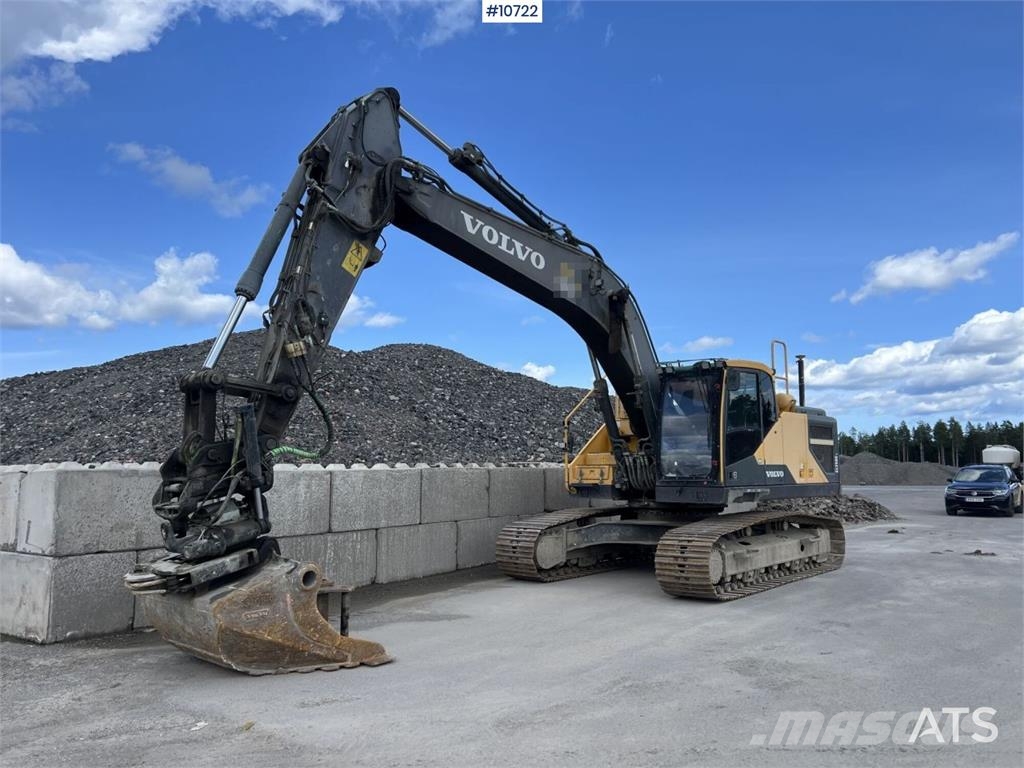 Volvo EC 250 ELwith Excavation System and Attachments حفارات زحافة