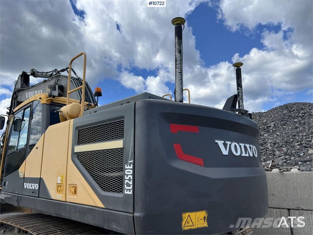 Volvo EC 250 ELwith Excavation System and Attachments حفارات زحافة