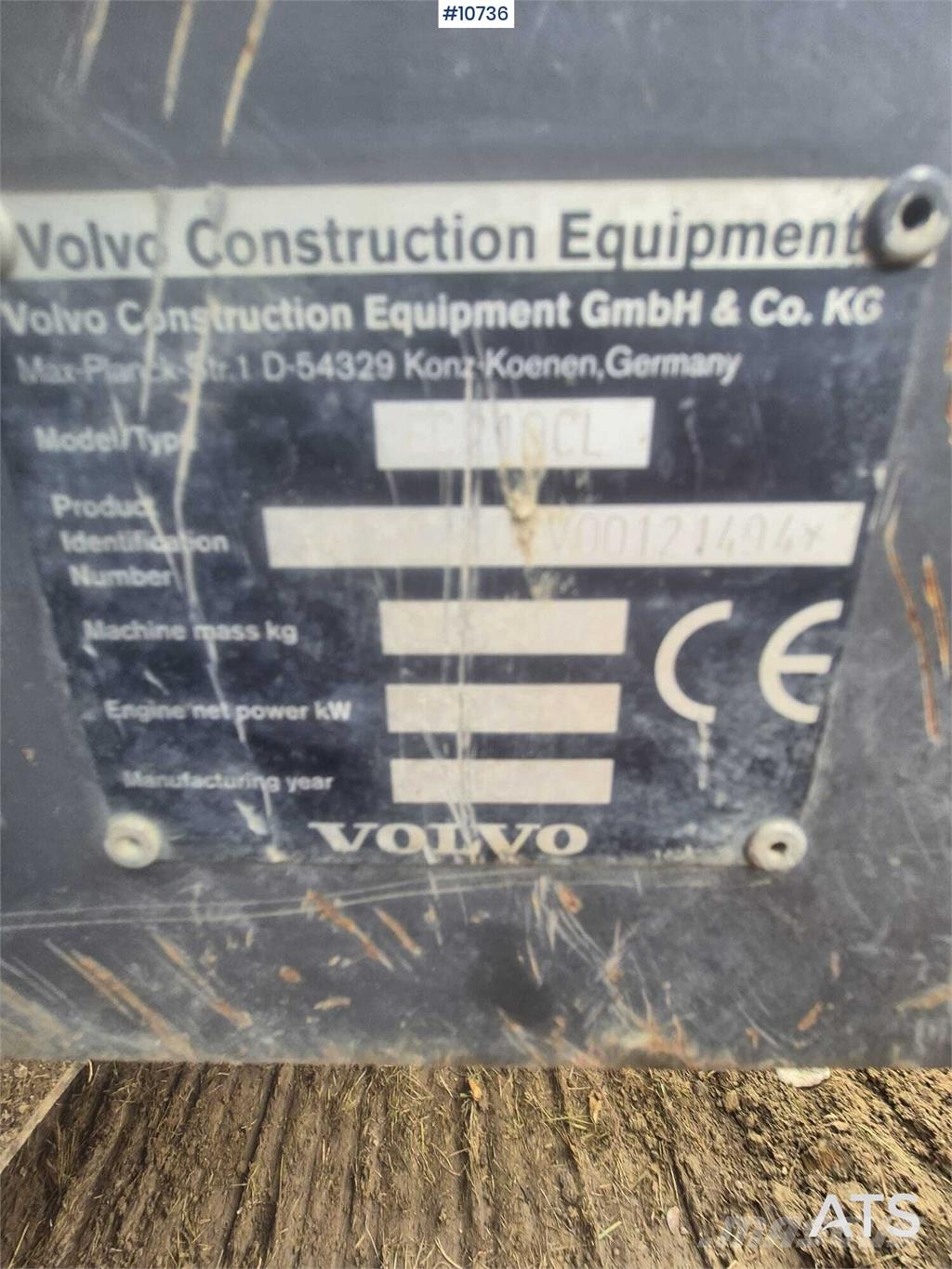 Volvo EC210CL Excavator with Excavation System and Attac Excavadoras de cadenas