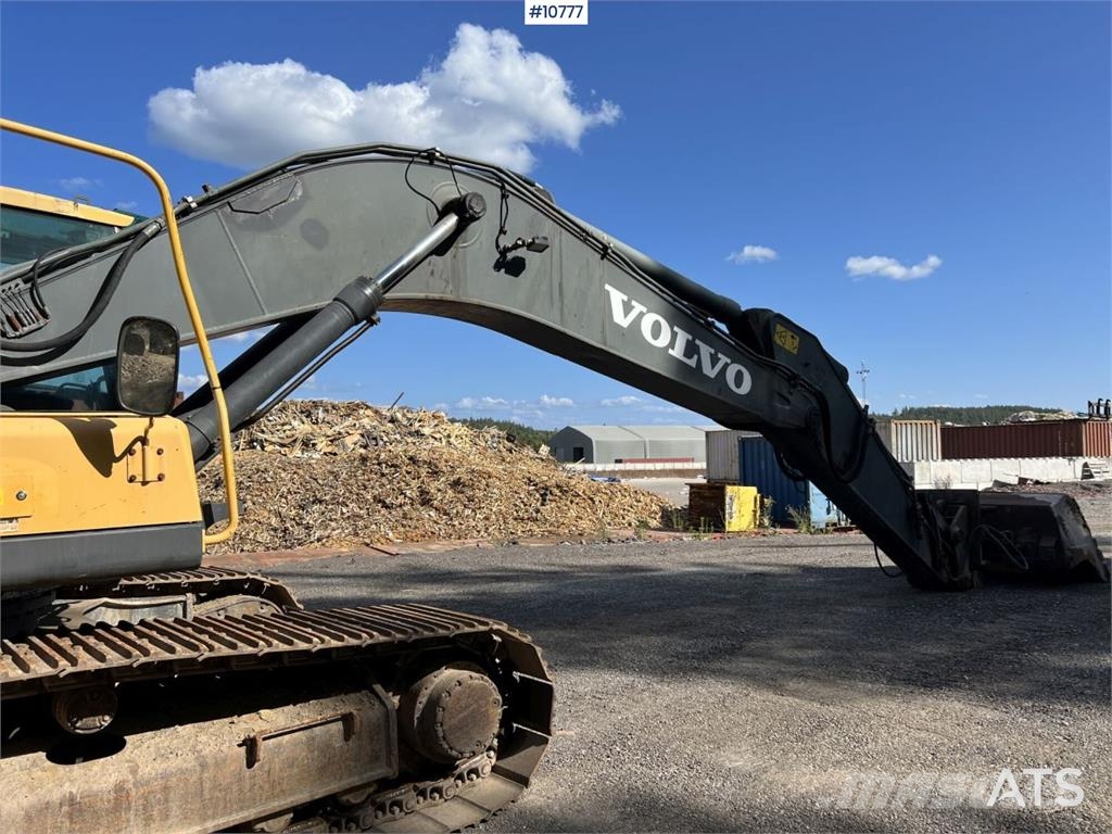 Volvo EC290CL Excavator with Attachments VIDEO Εκσκαφείς με ερπύστριες