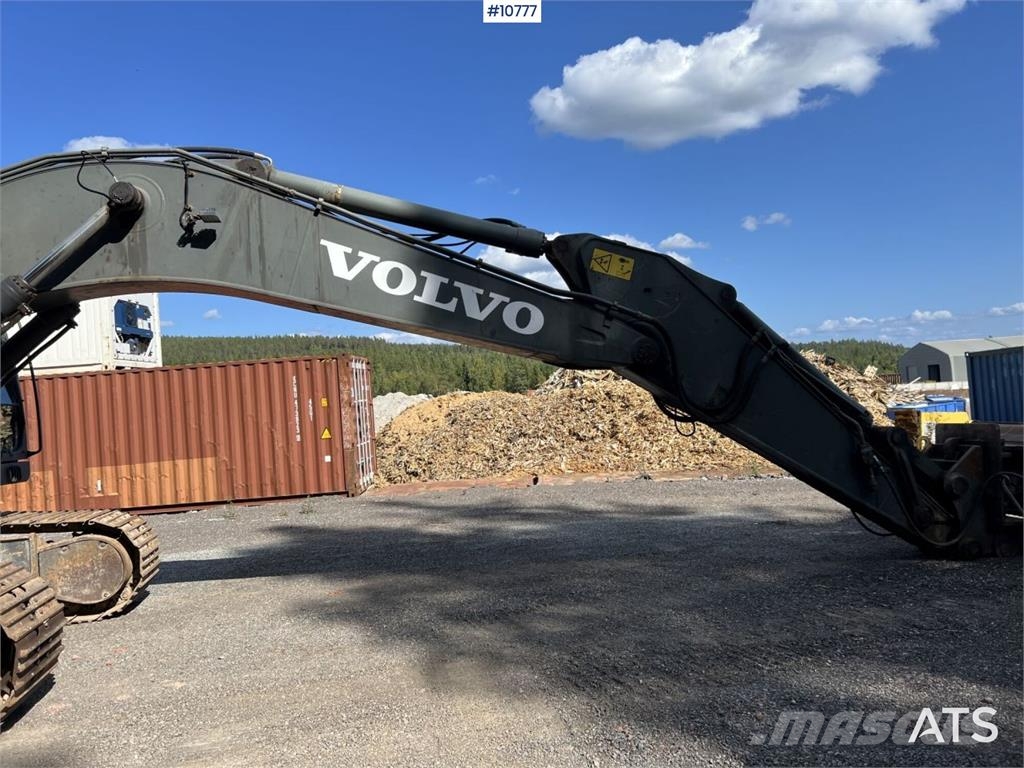 Volvo EC290CL Excavator with Attachments VIDEO Εκσκαφείς με ερπύστριες