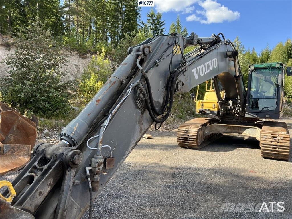 Volvo EC290CL Excavator with Attachments VIDEO Εκσκαφείς με ερπύστριες