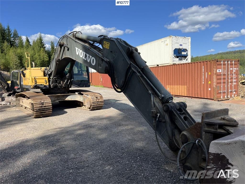 Volvo EC290CL Excavator with Attachments VIDEO Εκσκαφείς με ερπύστριες