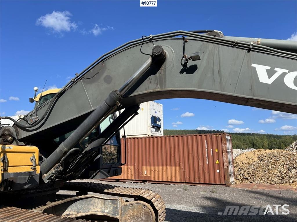 Volvo EC290CL Excavator with Attachments VIDEO Εκσκαφείς με ερπύστριες