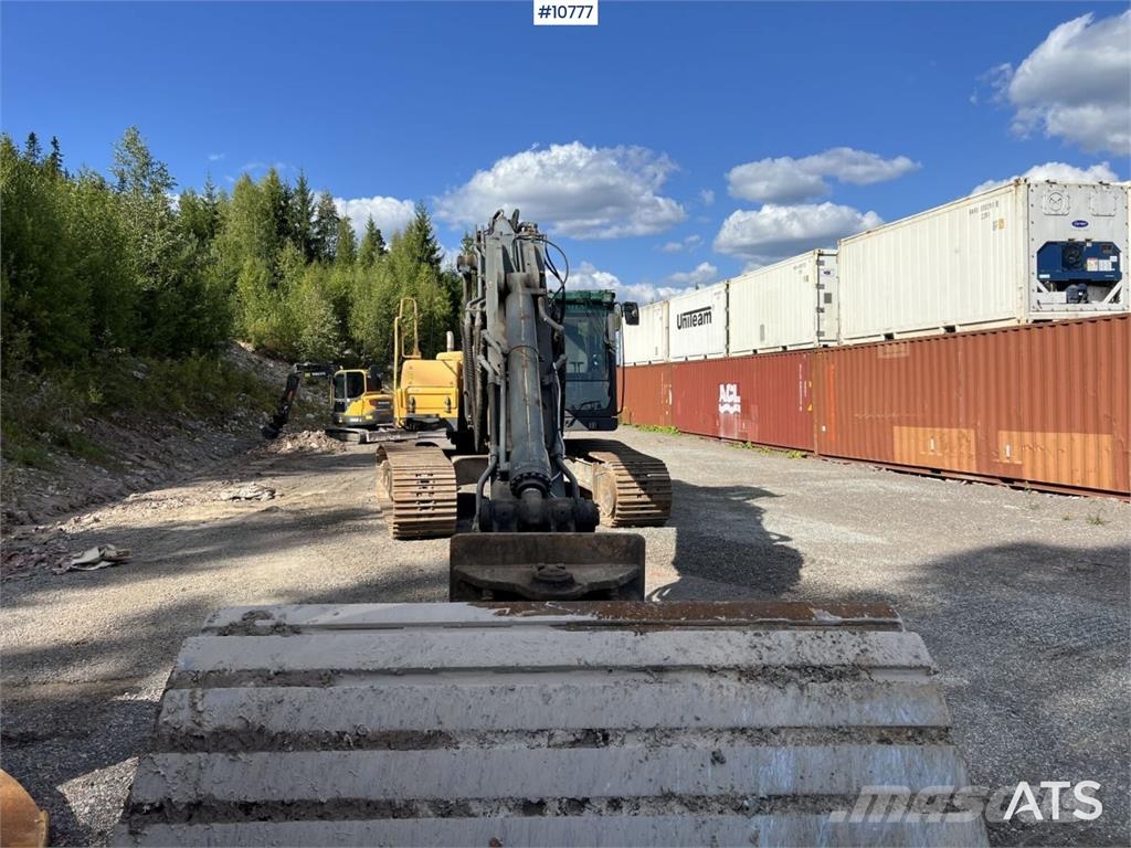 Volvo EC290CL Excavator with Attachments VIDEO Εκσκαφείς με ερπύστριες