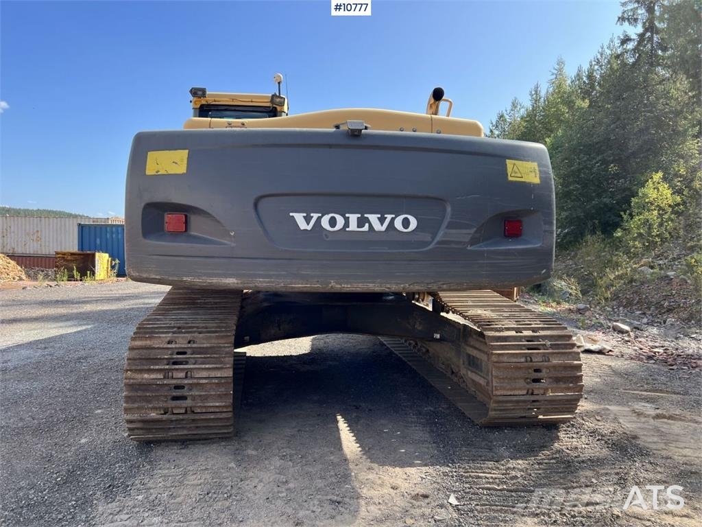 Volvo EC290CL Excavator with Attachments VIDEO Εκσκαφείς με ερπύστριες