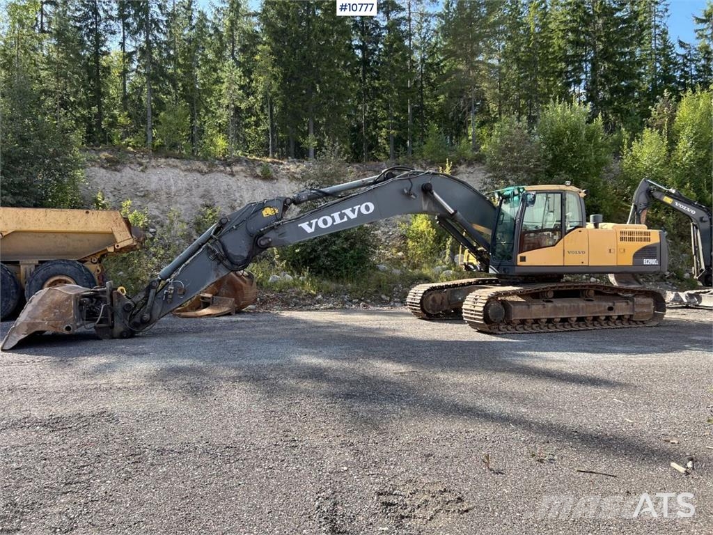 Volvo EC290CL Excavator with Attachments VIDEO Εκσκαφείς με ερπύστριες