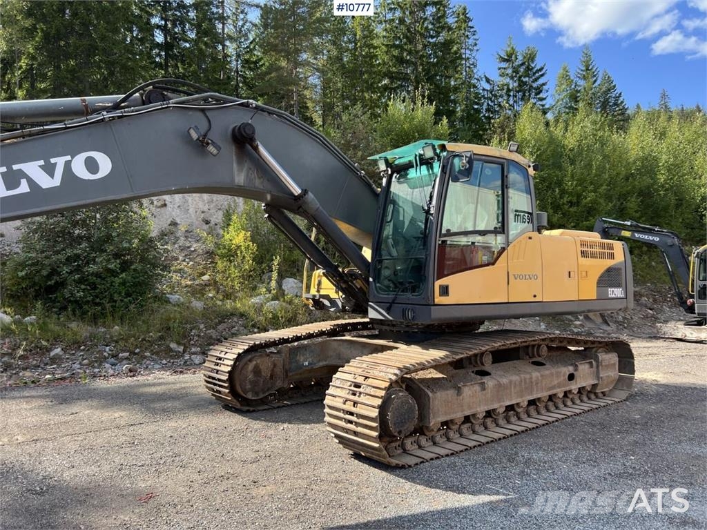Volvo EC290CL Excavator with Attachments VIDEO Εκσκαφείς με ερπύστριες