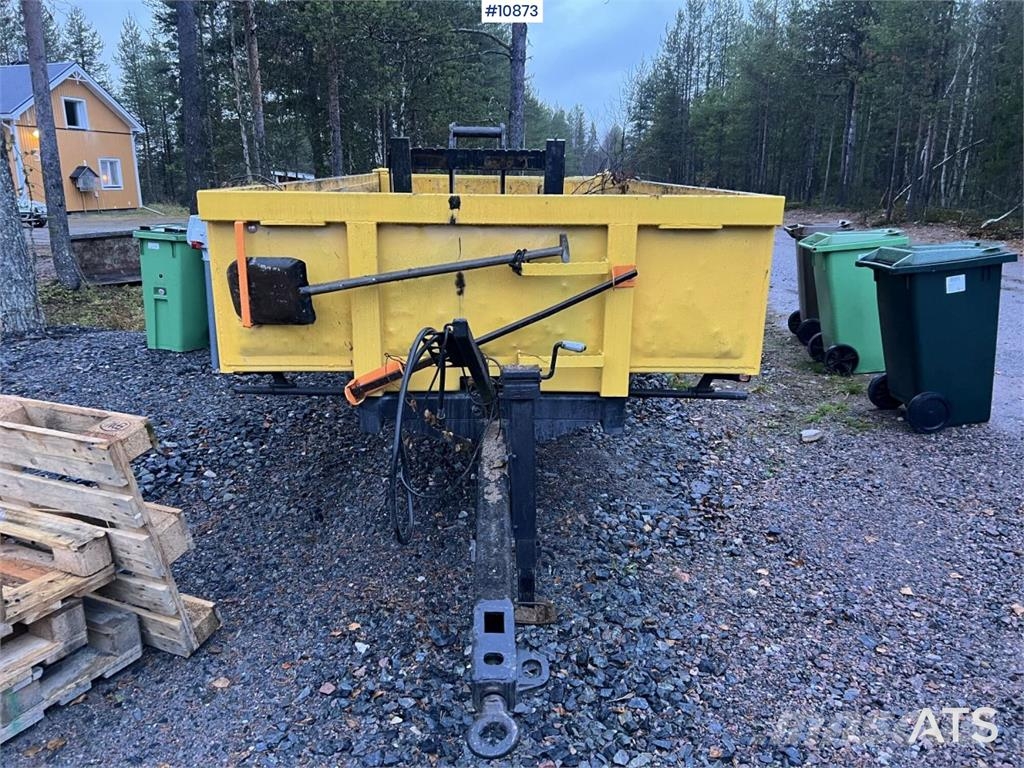 Volvo EW140 D with excavation system, undercarriage, and Hjulgrävare