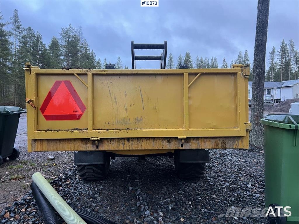 Volvo EW140 D with excavation system, undercarriage, and Hjulgrävare