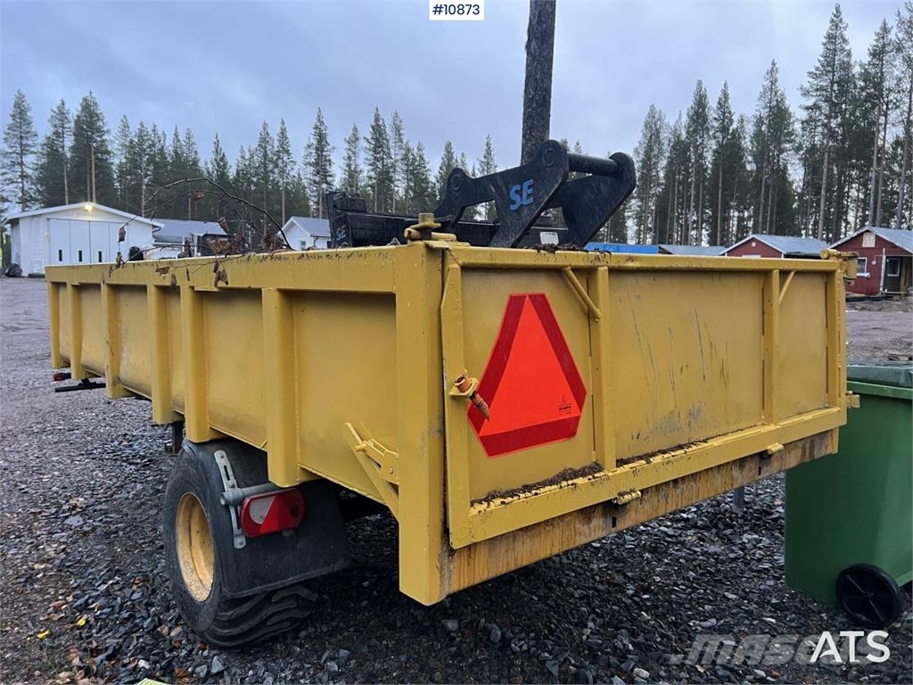 Volvo EW140 D with excavation system, undercarriage, and Hjulgrävare