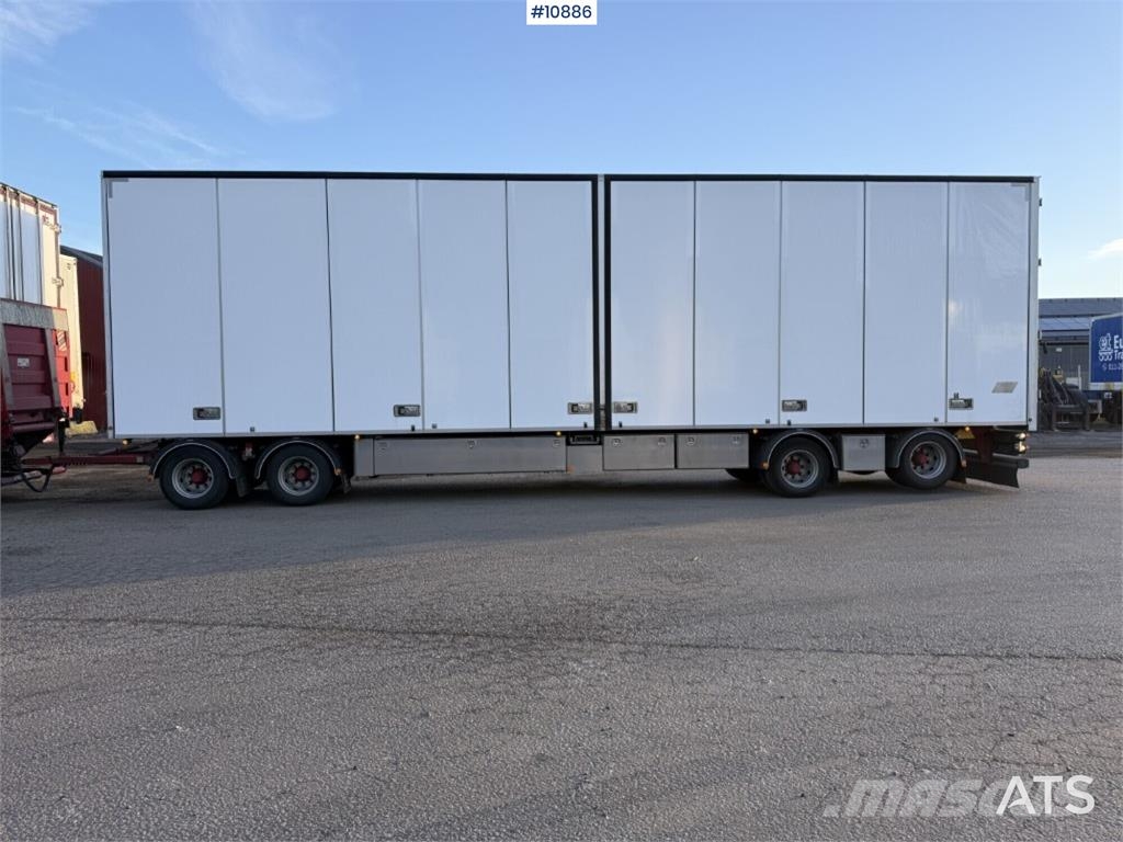 Volvo FH 84 TR 650 Box Truck with PLS PO38 Trailer ボックスボディー、ウイング、箱車