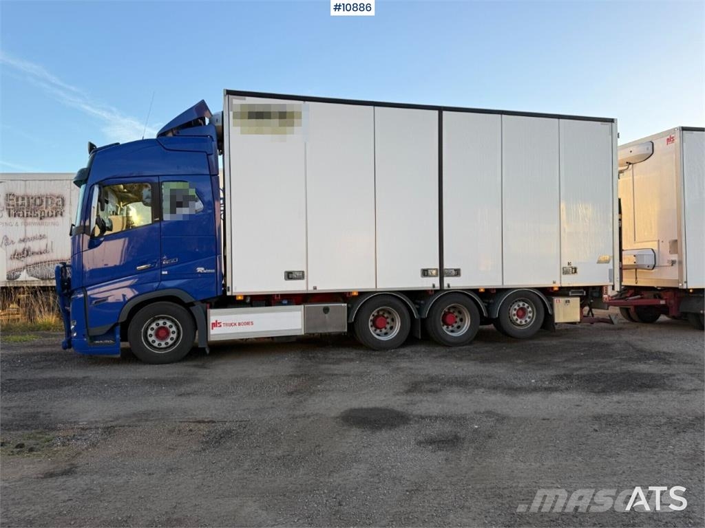Volvo FH 84 TR 650 Box Truck with PLS PO38 Trailer ボックスボディー、ウイング、箱車