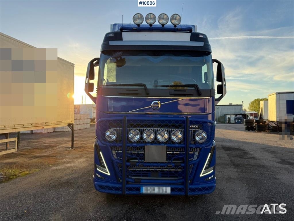Volvo FH 84 TR 650 Box Truck with PLS PO38 Trailer ボックスボディー、ウイング、箱車