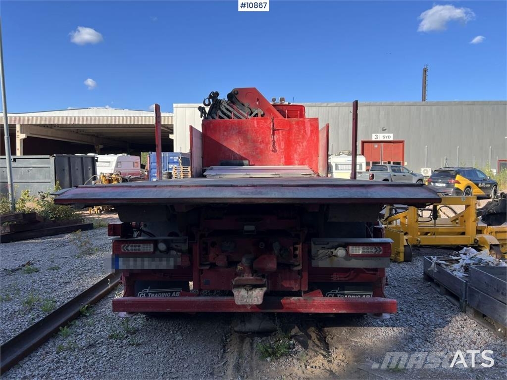 Volvo FH Crane Truck 32-metric-ton crane with jib, dolly Kranbilar