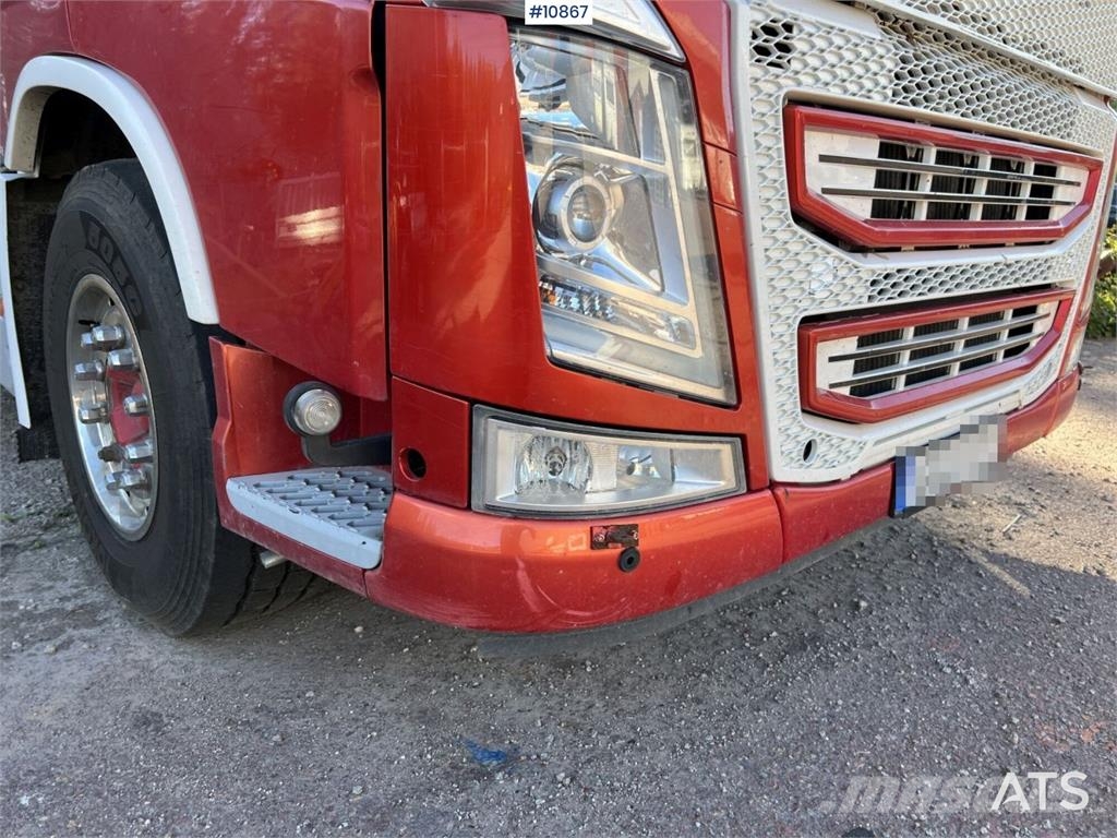 Volvo FH Crane Truck 32-metric-ton crane with jib, dolly Kranbilar