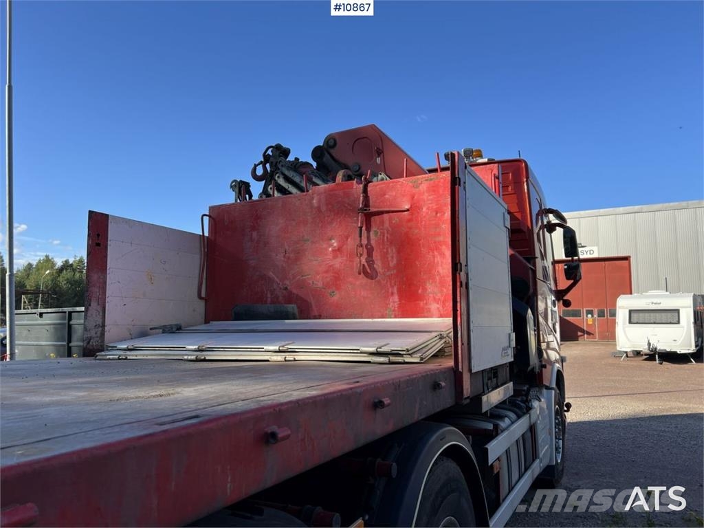 Volvo FH Crane Truck 32-metric-ton crane with jib, dolly Kranbilar