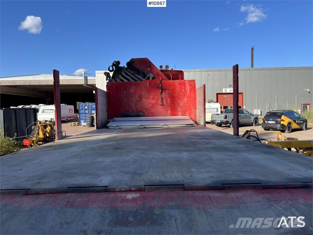 Volvo FH Crane Truck 32-metric-ton crane with jib, dolly Kranbilar