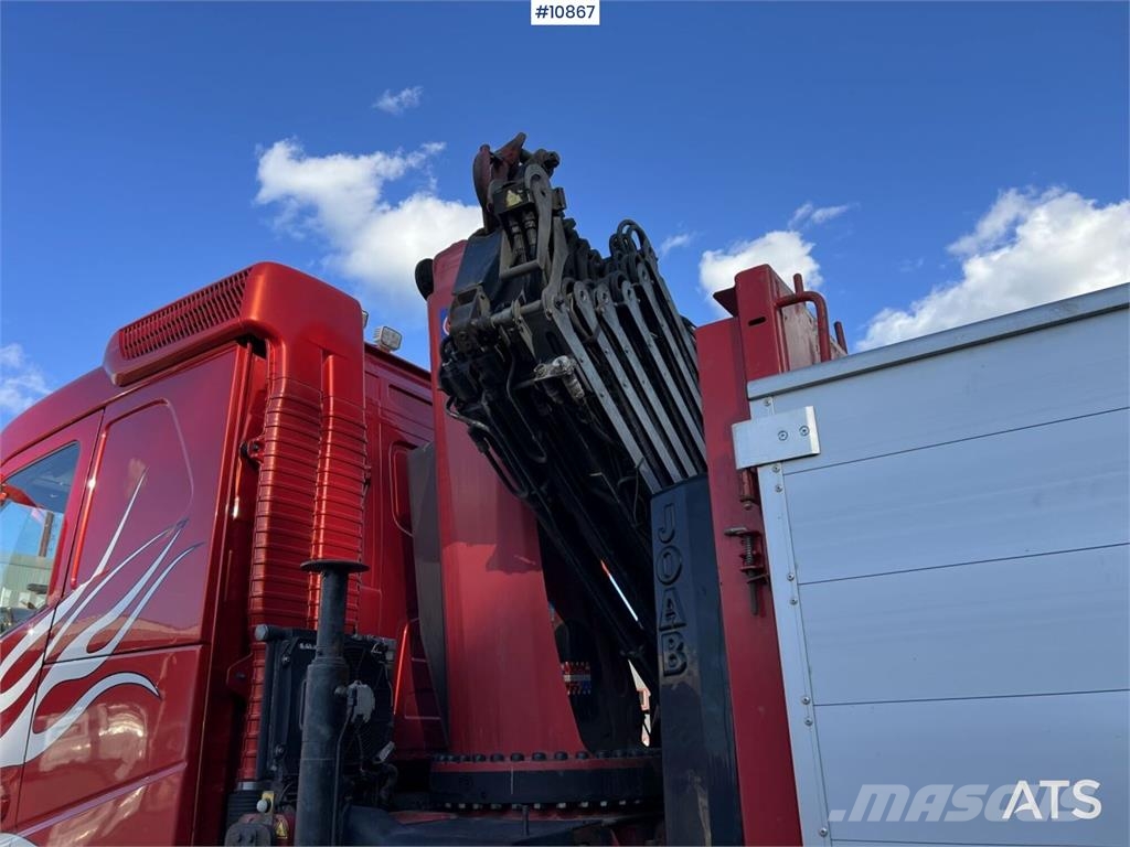 Volvo FH Crane Truck 32-metric-ton crane with jib, dolly Kranbilar